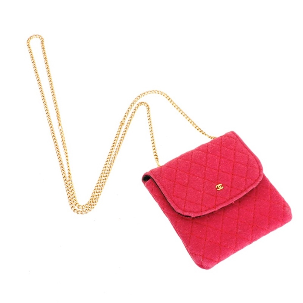 Vintage CHANEL Mode Et Maquillage Jersey Purse Bag - Picture 2 of 14